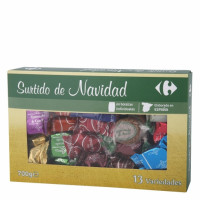 Polvorones surtidos CARREFOUR Sensation 700 g.