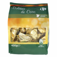 Bolitas de coco CARREFOUR 400 g.