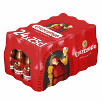 Cerveza Cruzcampo Pilsen pack de 24 botellas de 25 cl.