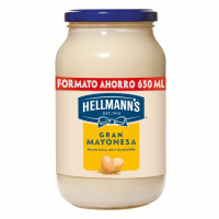 Mayonesa Hellmann's sin gluten tarro 650 ml.