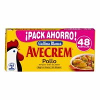 Caldo de pollo Avecrem Gallina Blanca sin gluten 48 pastillas
