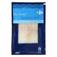 Bacalao ahumado CARREFOUR Extra 80 g.