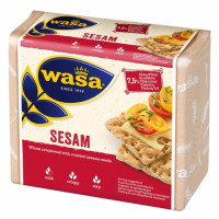 Pan tostado con sésamo Wasa 200 g.