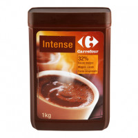 Cacao en polvo 32% desgrasado CARREFOUR 1 kg.