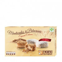 Surtido mantecados y polvorones E. Moreno sin gluten y sin lactosa 400 g.