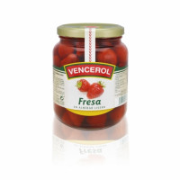 Fresas en almíbar Vencerol 700 g.