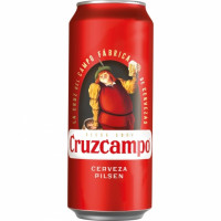 Cerveza Cruzcampo Pilsen lata 50 cl.