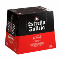 Cerveza Estrella Galicia especial pack de 12 botellas de 25 cl.