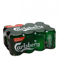 Cerveza Carlsberg pack de 12 latas de 33 cl.