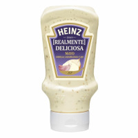 Mayonesa con cebolla caramelizada y ajo HEINZ envase 395 g.