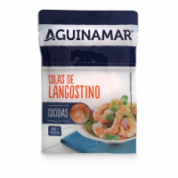 Colas de langostino cocidas Aguinamar 90 g