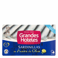 Sardinas en aceite de oliva Grand Hotel 62 g.