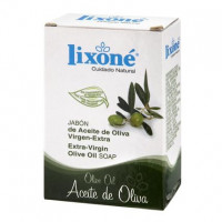 Jabón de manos en pastilla de aceite de oliva Lixoné 125 g.