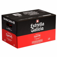 Cerveza Estrella Galicia especial pack de 24 botellas de 25 cl.