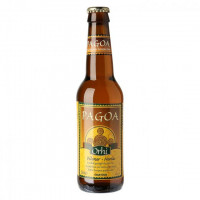Cerveza artesana Pagoa Orhí vasca pilsner botella 33 cl.