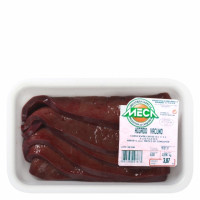 Hígado de ternera fileteado Cárnicas Meca 550 g