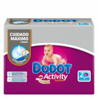 Toallitas de Bebé DODOT ACTIVITY Recambio 2x54 uds
