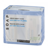 Jabón de manos en pastilla LES COSMETIQUES pack 4x100 g.