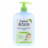 Agua limpiadora micelar con caléndula ecológica CORINE DE FARME 500 ml.