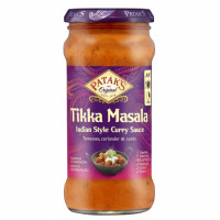 Salsa curry Tikka Masala Patak´s sin gluten tarro 350 g.