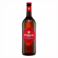 Cerveza Estrella Damm mediterránea botella 66 cl.