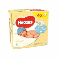 Toallitas HUGGIES® Pure 4 paquetes, 224 uds
