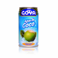 Agua de coco Goya con trozos lata 35 cl.