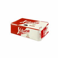 Cerveza Xibeca suave pack de 24 latas de 33 cl.