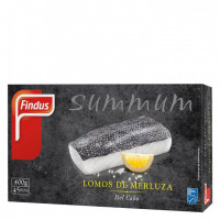 Lomos de merluza del Cabo Findus 400 g.