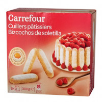 Bizcocho de soletilla Carrefour 300 g.