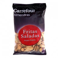 Almendras fritas y saladas CARREFOUR 200 g.