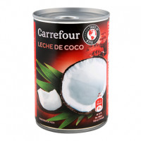 Leche de coco CARREFOUR 400 ml.