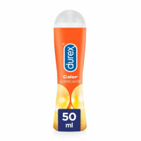 Lubricante de base agua efecto calor Durex 50 ml.