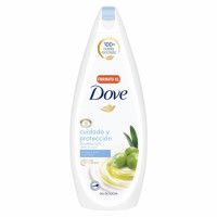 Gel de ducha cuidado & protección con mezcla única de 3 hidratantes DOVE 750 ml.