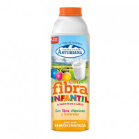 Leche infantil con fibras, vitaminas y minerales CENTRAL LECHERA ASTURIANA 1 l.
