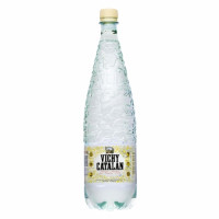 Agua mineral con gas Vichy Catalán natural 1,2 l.