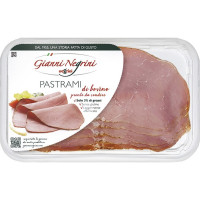 GIANNI NEGRINI pastrami ahumado envase 80 g