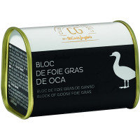 CLUB DEL GOURMET bloc de foie gras de oca natural lata 130 g