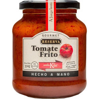 KIKI tomate frito con aceite de oliva virgen hecho a mano Sin Gluten frasco 350 g