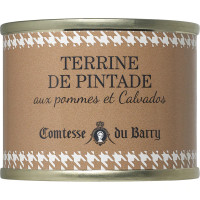 COMTESSE DU BARRY paté de pintada con manzanas al calvados lata 70 g