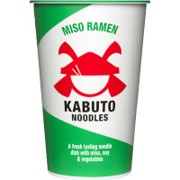 KABUTO Miso Ramen sopa de verduras con miso y soja bote 85 g