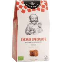 GENEROUS Sylvain Speculoos galletas belgas sin gluten y ecológicas envase 125 g