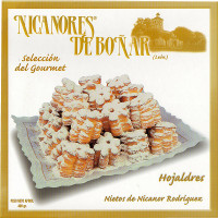 BOÑAR Selección Gourmet nicanores hojaldres estuche 350 g