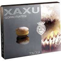 GORROTXATEGI xaxus artesanos pastelitos rellenos de almendras 12 unidades envase 320 g
