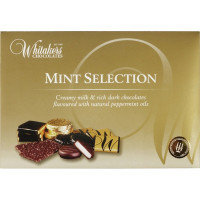 WHITAKERS Mint Selection con chocolate y menta de Inglaterra caja 225 g
