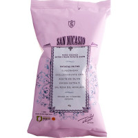 SAN NICASIO Patatas fritas en aceite de oliva virgen y sal rosa del Himalaya bolsa 40 g
