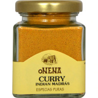 ONENA especia de curry Indian Madrás frasco 55 g