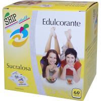 SHIP DULK edulcorante Sucralosa pack 60 sobres 1 g