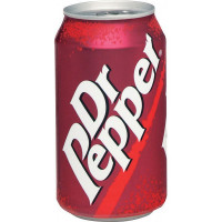 DR.PEPPER refresco con cafeína lata 330 ml