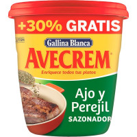AVECREM sazonador ajo y perejil granulado envase 100 g neto escurrido
